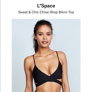 l*space wrap swim top